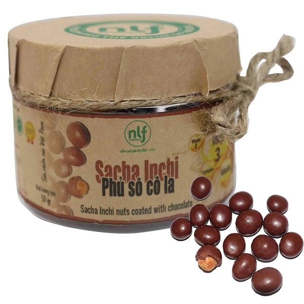 Hạt sacha inchi rang sấy nguyên hạt