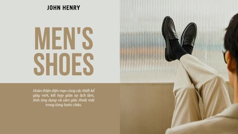 MEN'S LEATHER SHOES | Giày Da Cho Phong Cách Nam Giới Hiện Đại