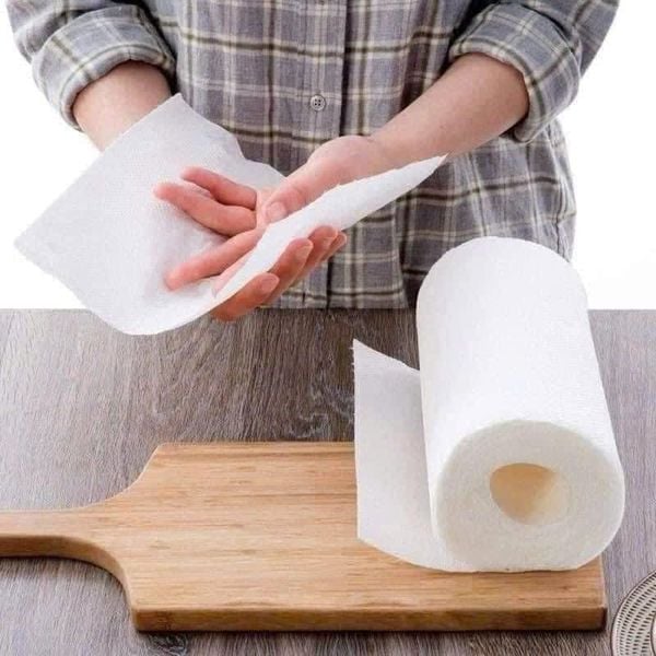 Giấy lau bếp Ja Küchen-Tücher Klassik 128 tờ Đức 3 lớp