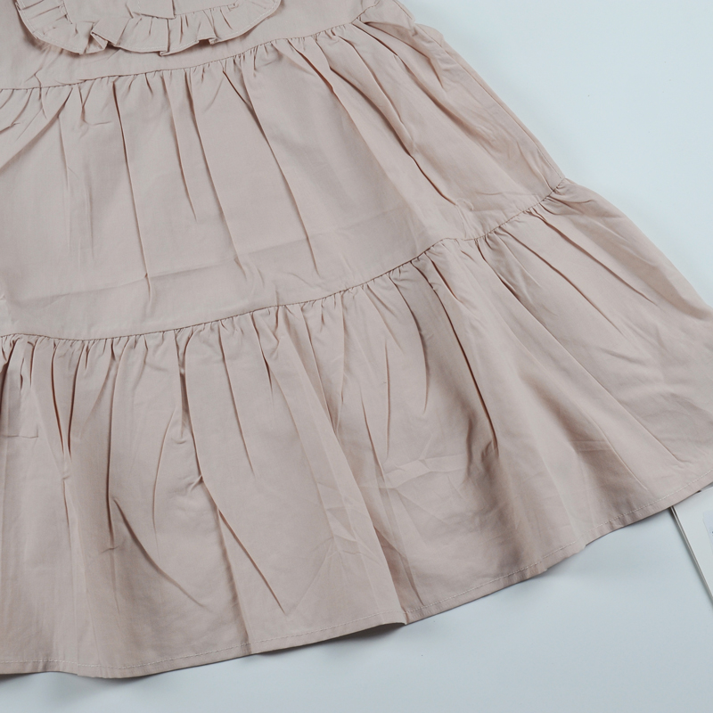 đầm bé gái tay bồng cà vạt