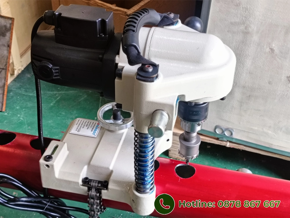 Máy khoét lỗ ống chính hãng