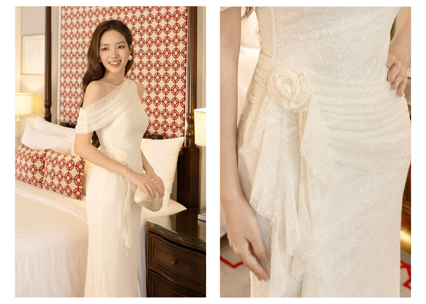 Đầm Body Tiệc Thun Dài Trễ Vai - DAI04T