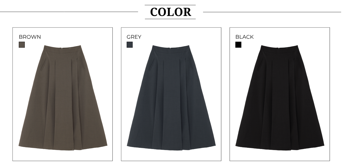 Chân Váy Xòe Công Sở Cotton Dài - VAH27A