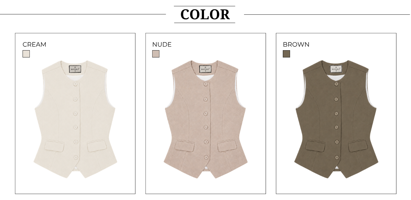 Áo Gile Công Sở Linen Dài - AAG44A