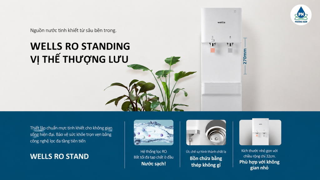 Wells RO Stand - Phương Nam Water