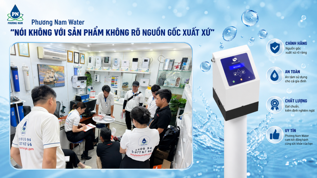 Lọc Đầu Nguồn Seccua - Phương Nam Water 2