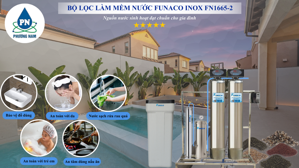 Funaco Inox FN1665-2 - Phương Nam Water 1