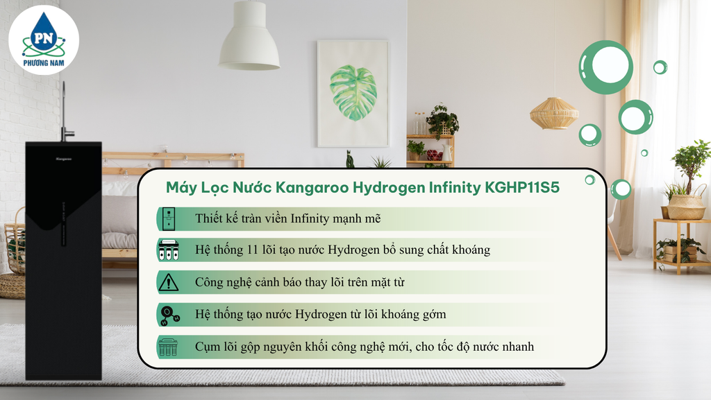 Hydrogen Infinity KGHP11S5 - Phương Nam Water 1
