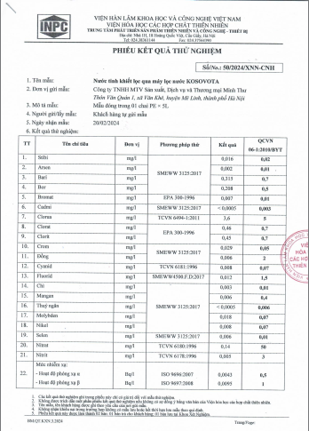 KSV-100A 100L/H - Phương Nam Water 5