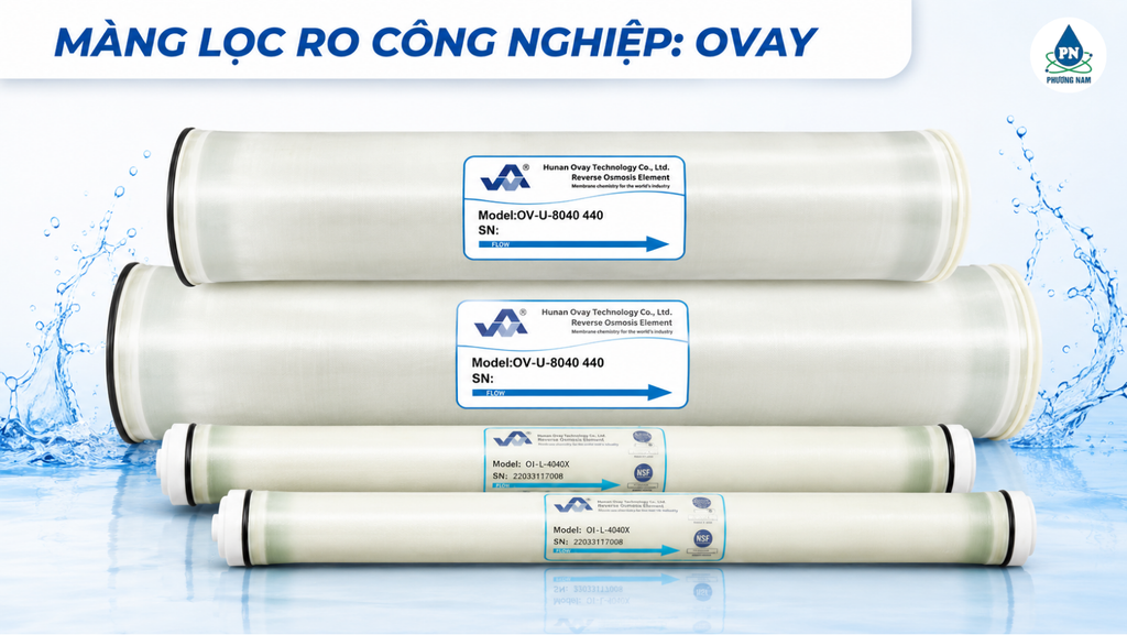 Màng RO công nghiệp Ovay - Phương Nam Water