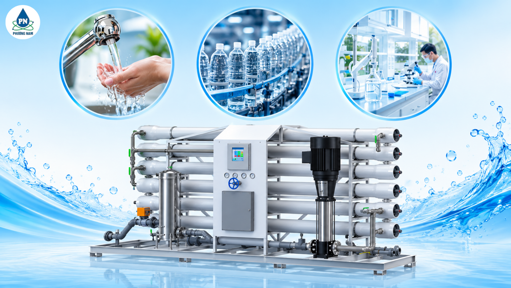 RO công nghiệp Ovay - Phương Nam WATER