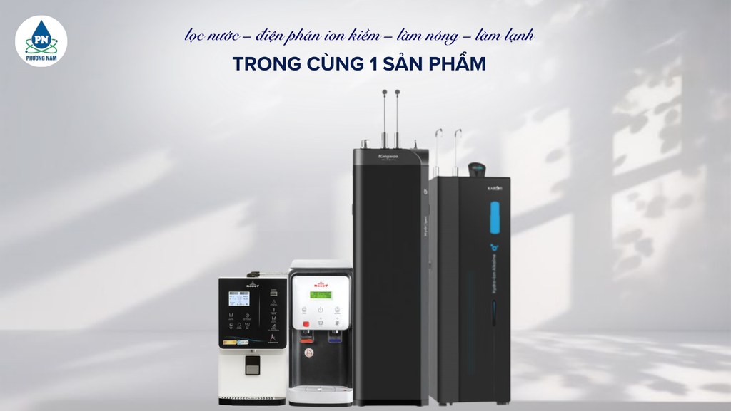 Máy Lọc Nước Ion Kiềm Nóng Lạnh - Phương Nam Water