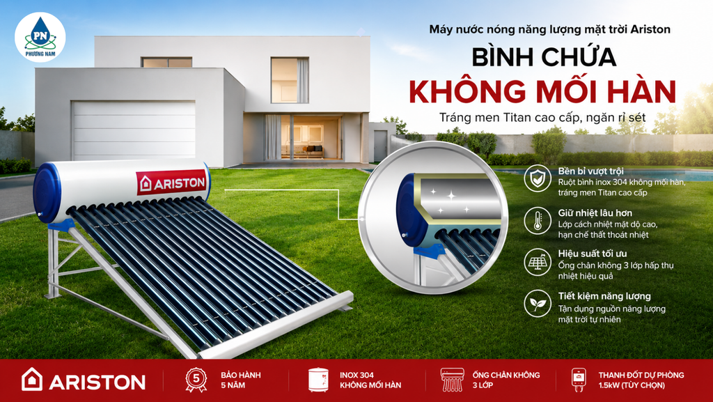Năng Lượng Mặt Trời Ariston - Phương Nam Water