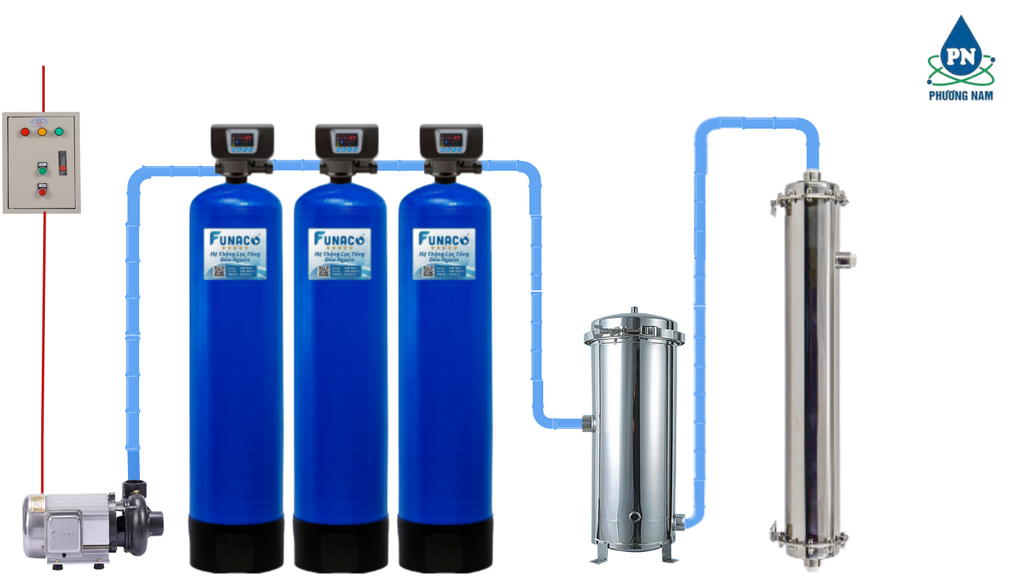 Lọc Sinh Hoạt Công Nghiệp - Phương Nam Water 2