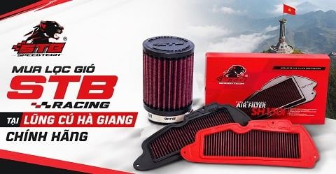 Mua Lọc Gió STB Racing Tại Lũng Cú Hà Giang Chính Hãng