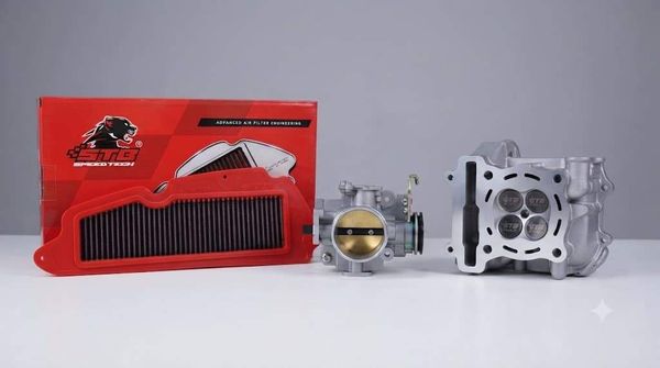 lọc gió, lòng trái, họng xăng STB
