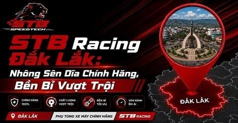 STB Racing Đắk Lắk: Nhông Sên Dĩa Chính Hãng, Bền Bỉ Vượt Trội
