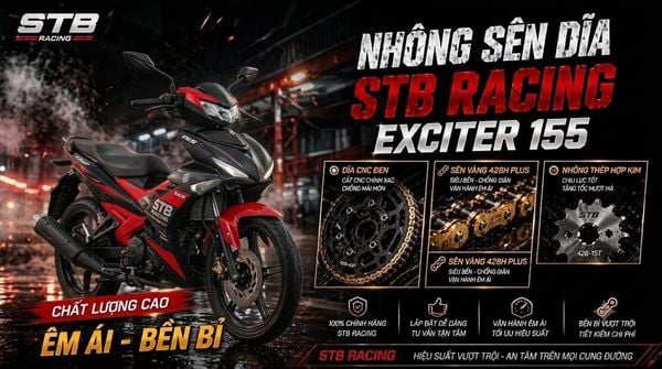 dấu hiệu cần thay nhông sên dĩa cho EX 155