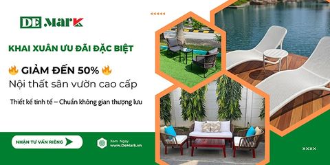 Khuyến Mãi Nội Thất Sân Vườn Cao Cấp Giảm 50%