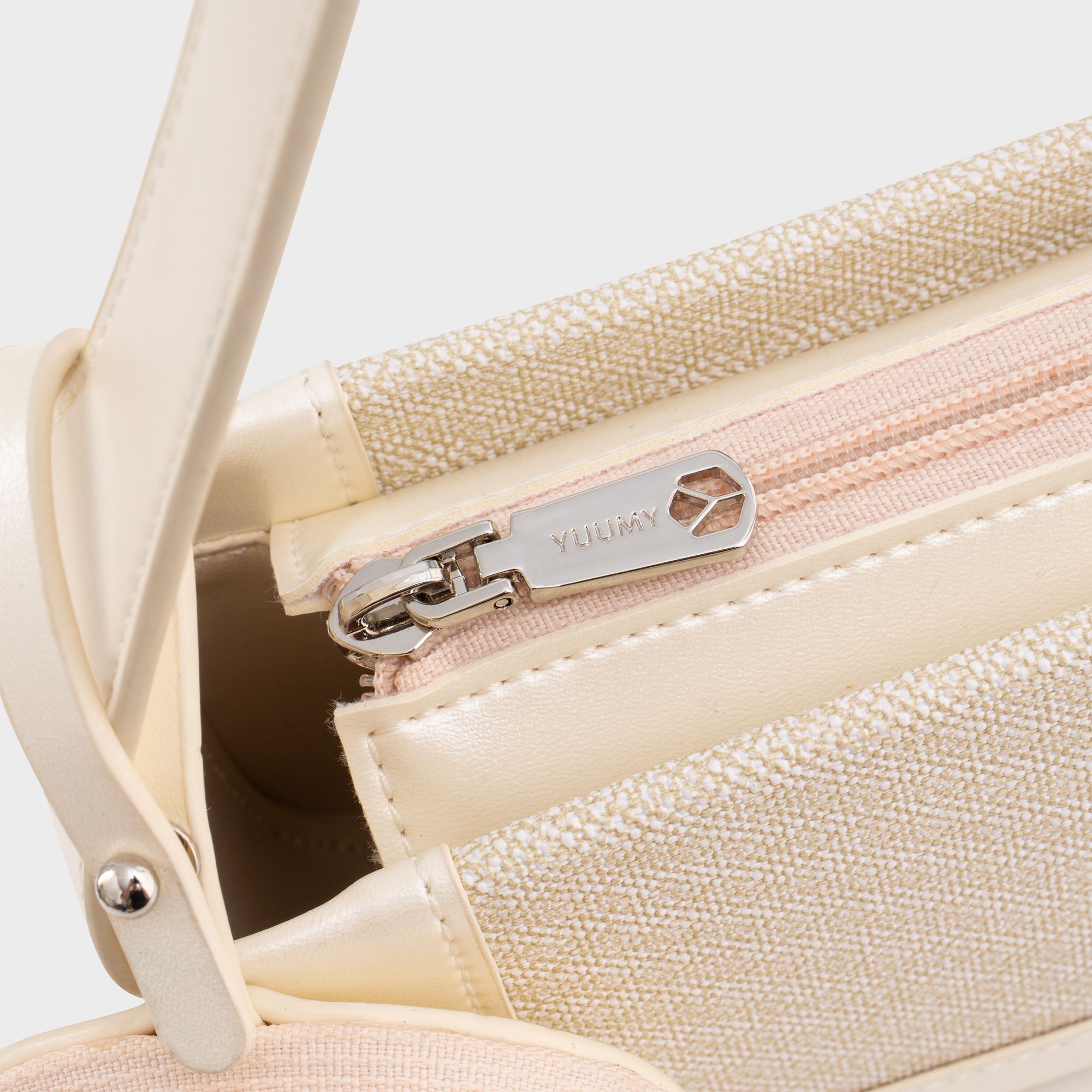 Túi Yuumy (Thời trang nữ size 22 phối ví mini - Túi đeo chéo da Glossy YN346)