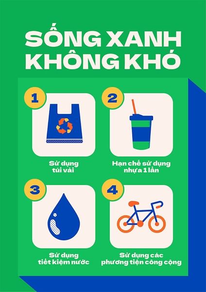 những việc nên làm để bảo vệ môi trường