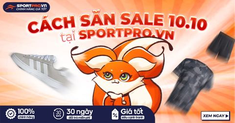 CÁCH SĂN SALE 10.10 TRÊN WEBSITE SPORTPRO.VN