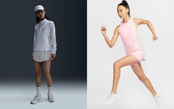 Set quần áo chạy bộ Nike nữ thoáng khí và năng động