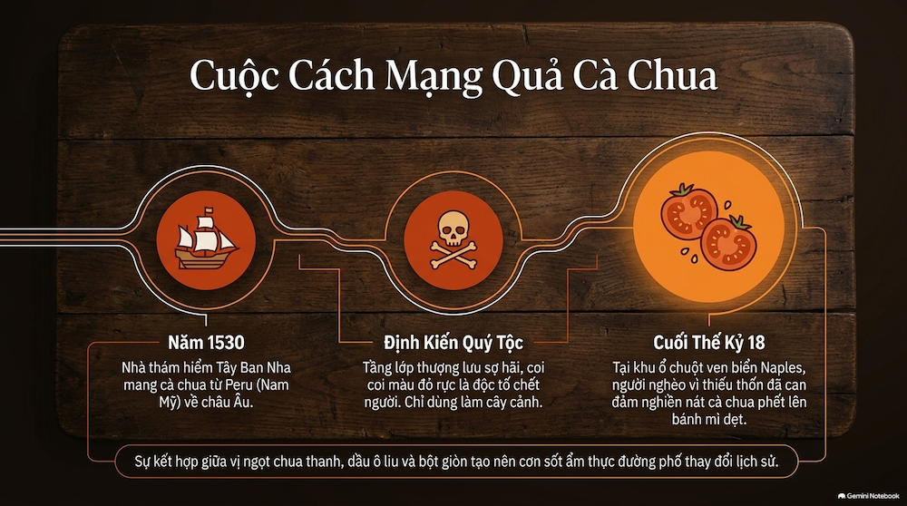 Cột mốc năm 1889: Huyền thoại Pizza Margherita và màu cờ nước Ý