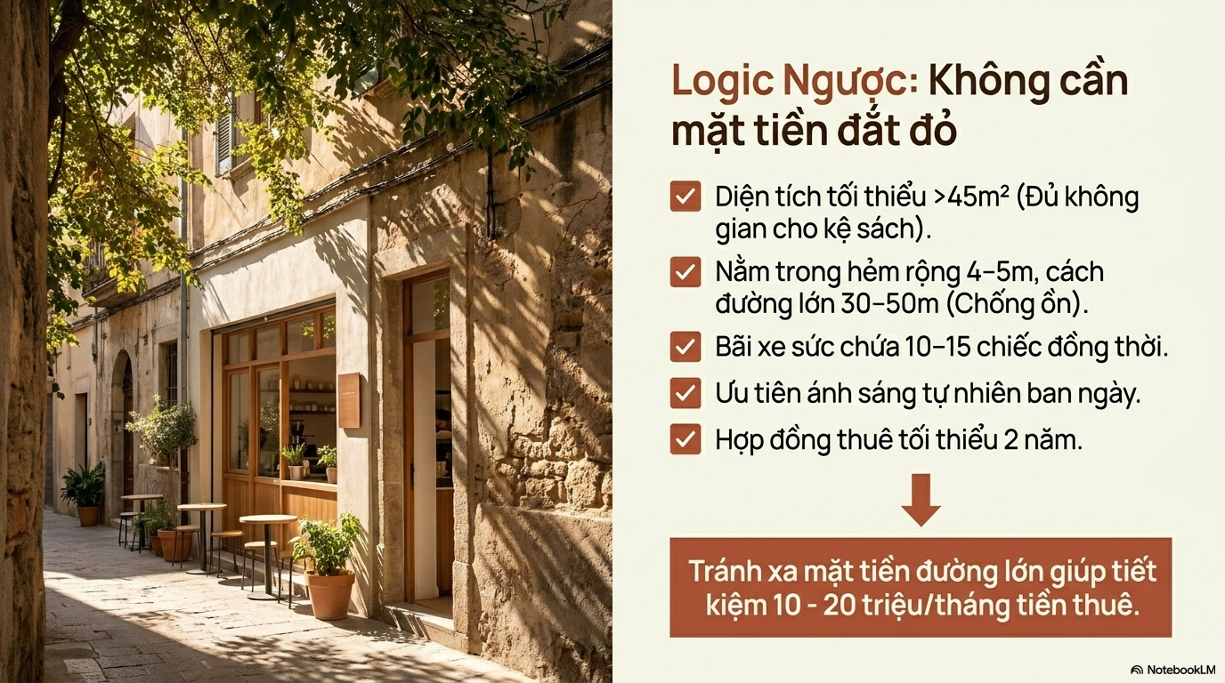 Mở Quán Cafe Sách Bao Nhiêu Vốn? Mọi Con Số Bạn Cần Biết Trước Khi Đầu Tư