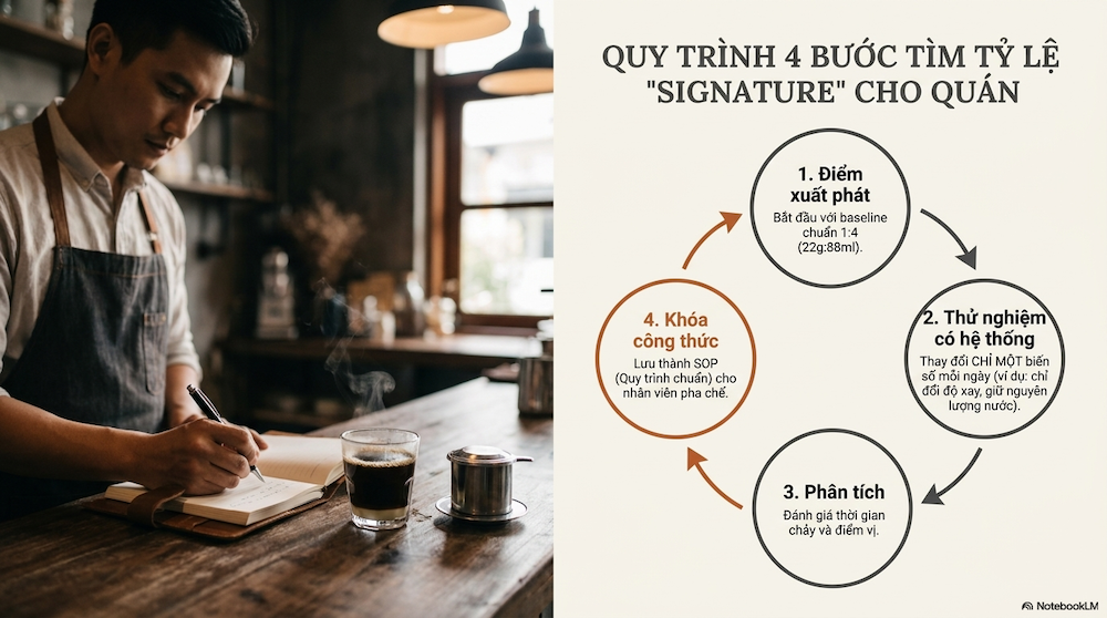 Tỷ Lệ Pha Cà Phê Phin Chuẩn: Từ Công Thức Đến Ly Cà Phê Ngon Đúng Vị