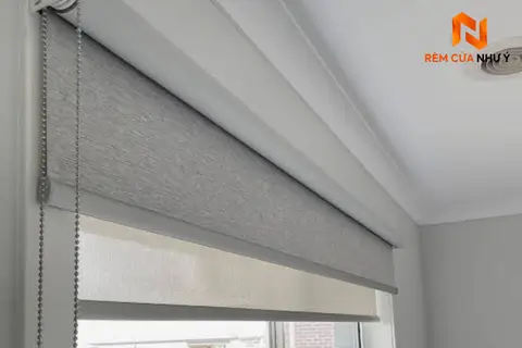 Rèm cuốn chuẩn đẹp tại nhà phố của khách hàng.