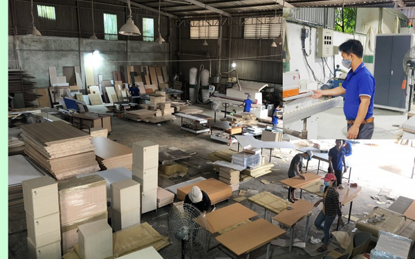 Mẩu tủ bếp nhựa acrylic đẹp