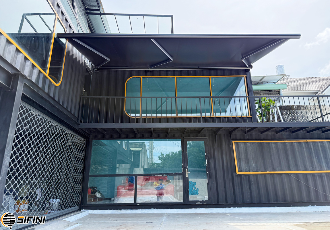 Mái hiên tự động fullbox