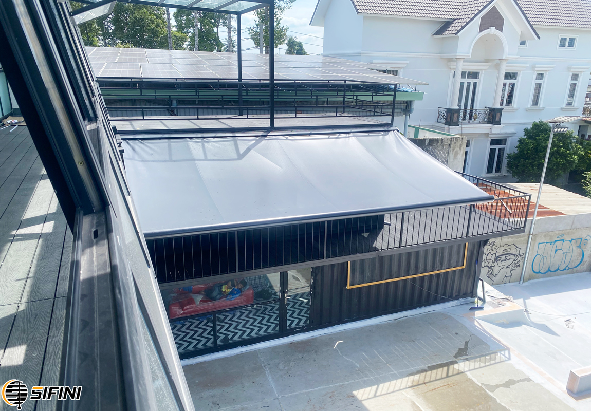 Mái hiên tự động fullbox
