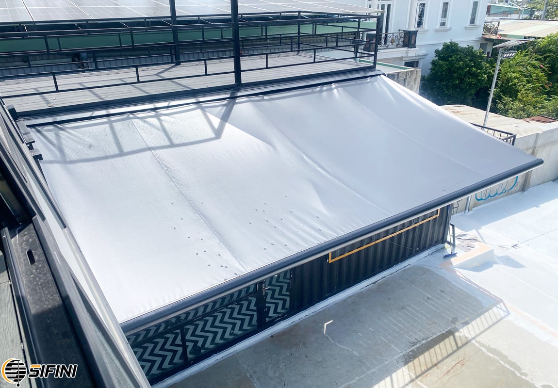 Mái hiên tự động fullbox