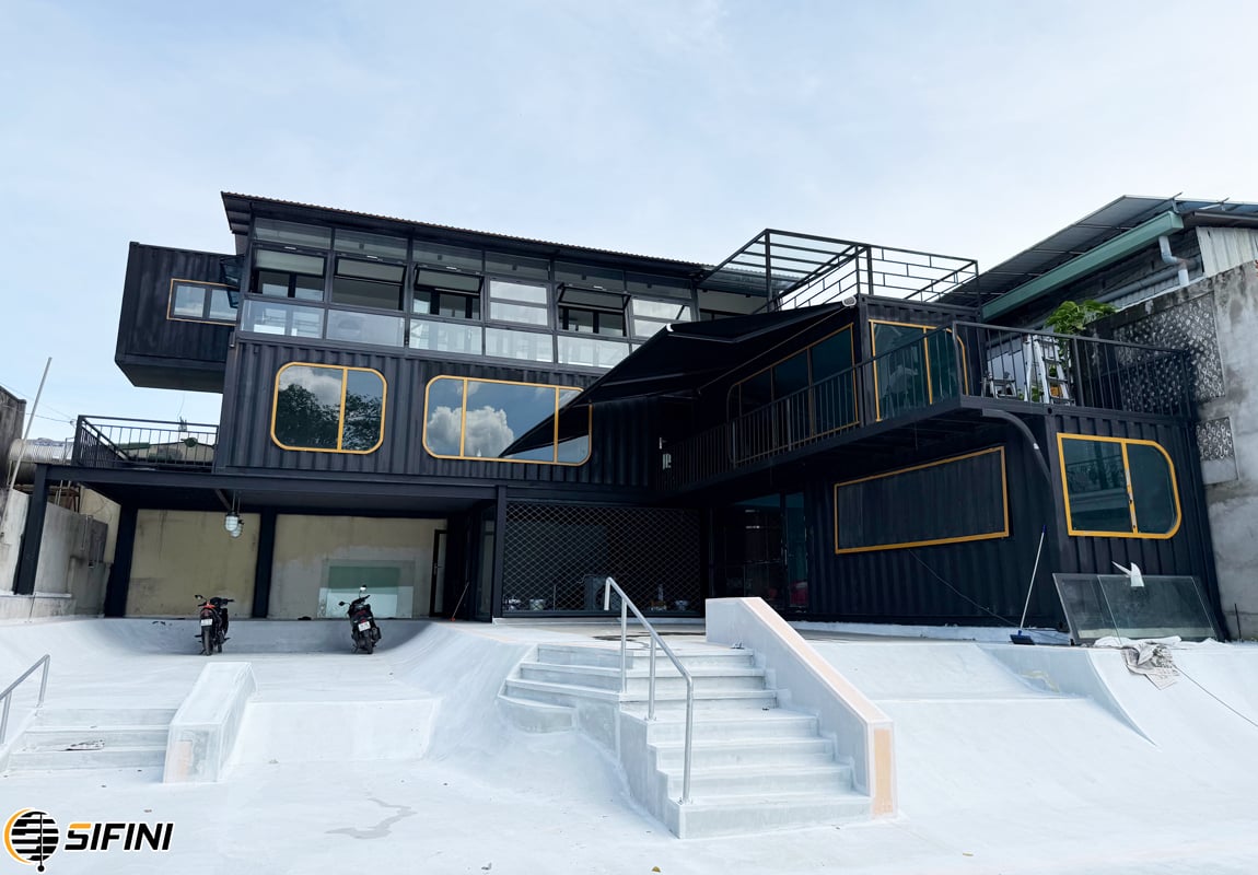 Mái hiên tự động fullbox