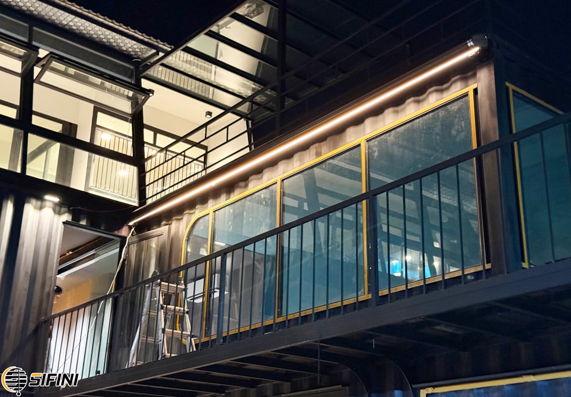 Mái hiên tự động fullbox