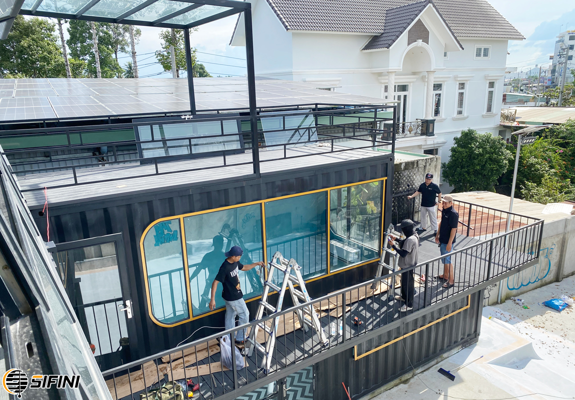 Mái hiên tự động fullbox