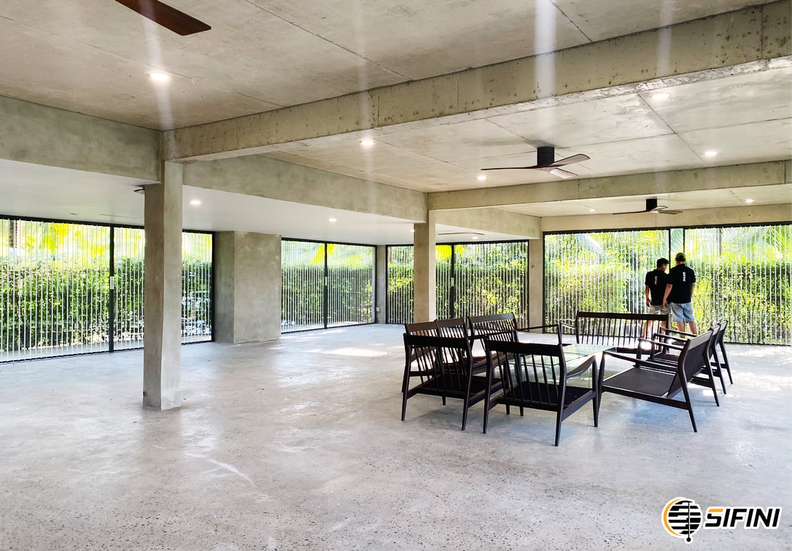 Cửa xếp lá nhựa trong