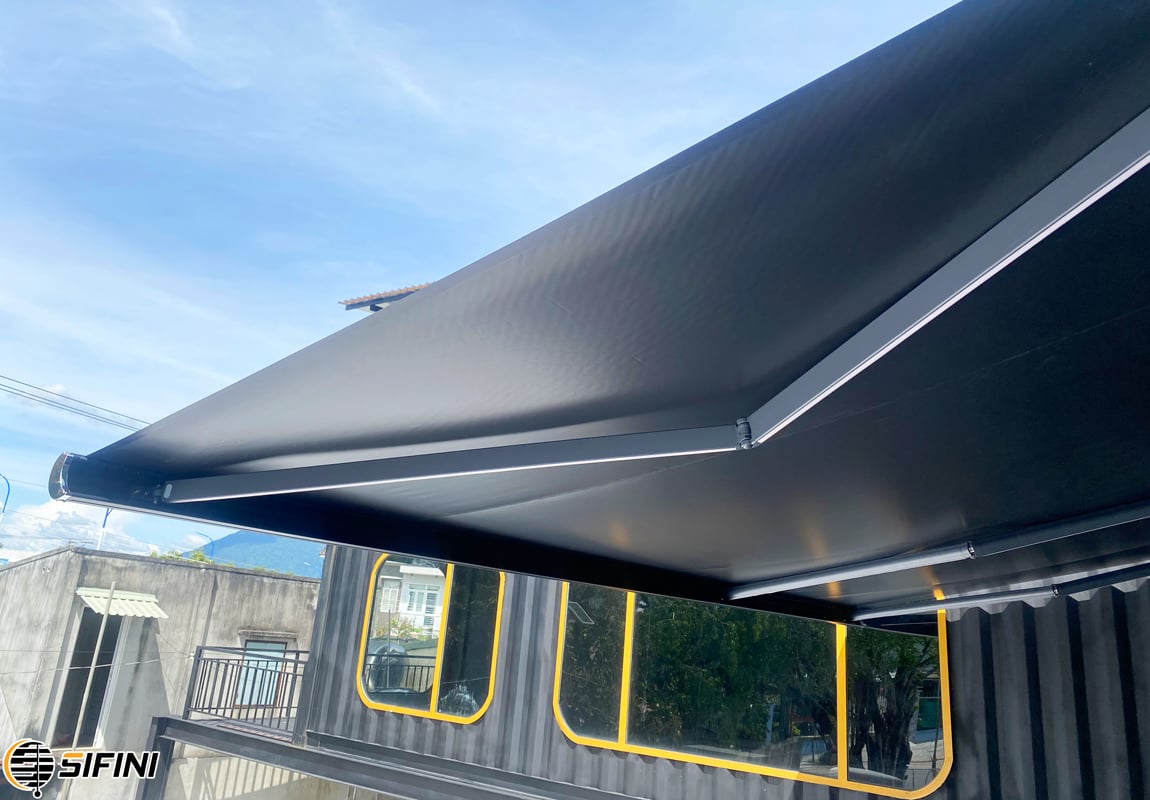 Mái hiên tự động fullbox