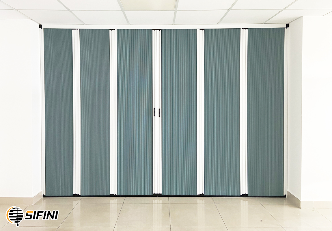 Vách ngăn rèm tổ ong bánh xích