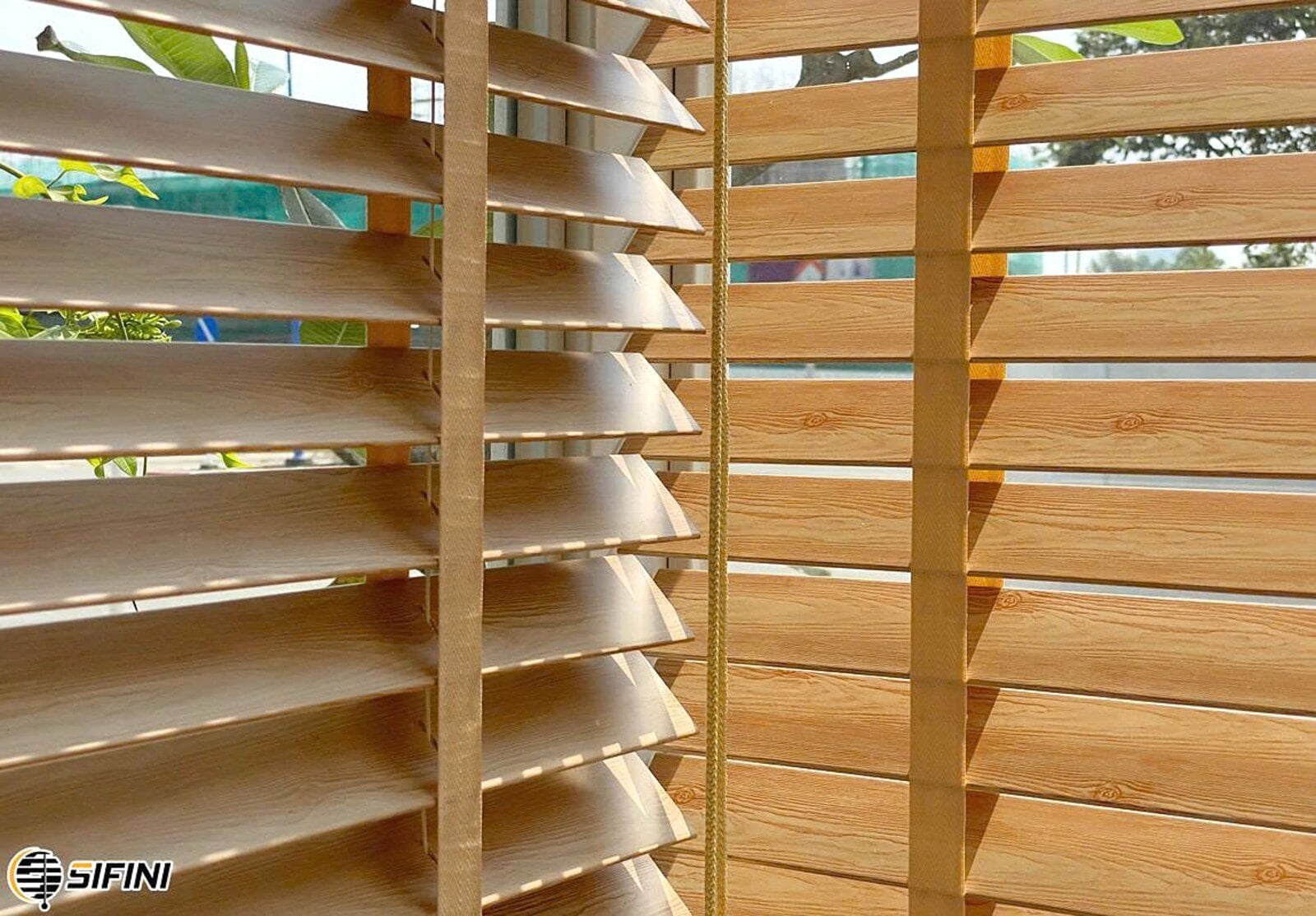 Rèm sáo gỗ