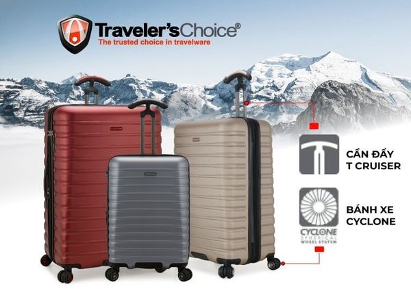 Vali chính hãng Traveler’s Choice