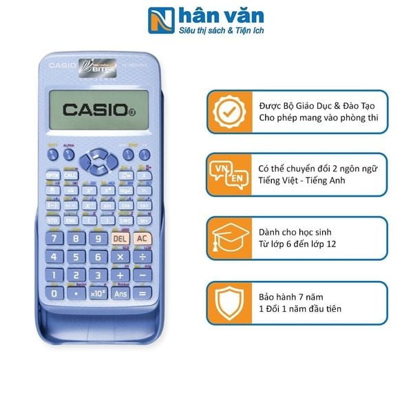 Máy tính Casio FX580 VNX - nhanvan.vn