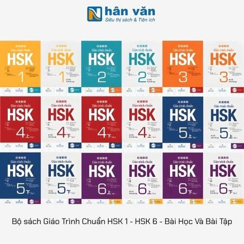 Trọn Bộ Giáo Trình Chuẩn HSK 1 Đến HSK 6 - Bài Học & Bài Tập - nhanvan.vn