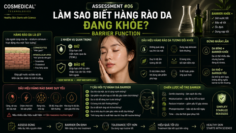 ASSESSMENT #06 — Làm sao biết hàng rào da đang khỏe?