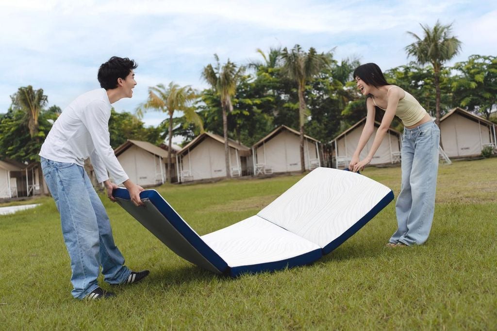 Định vị và câu chuyện thiết kế của nệm gấp 3 À Ơi Concept