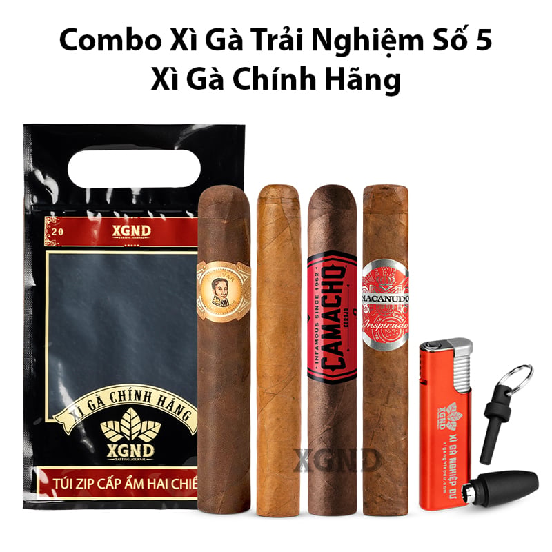 Combo Xì Gà Trải Nghiệm Số 5