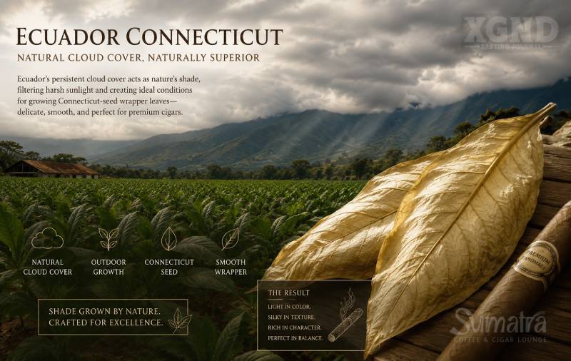 cigar Nicaragua, cigar cao cấp, tobacco wrapper, Sun Grown là gì, Shade Grown là gì, xì gà Sun Grown có mạnh không, Connecticut Shade là gì, Ecuador Connecticut là gì