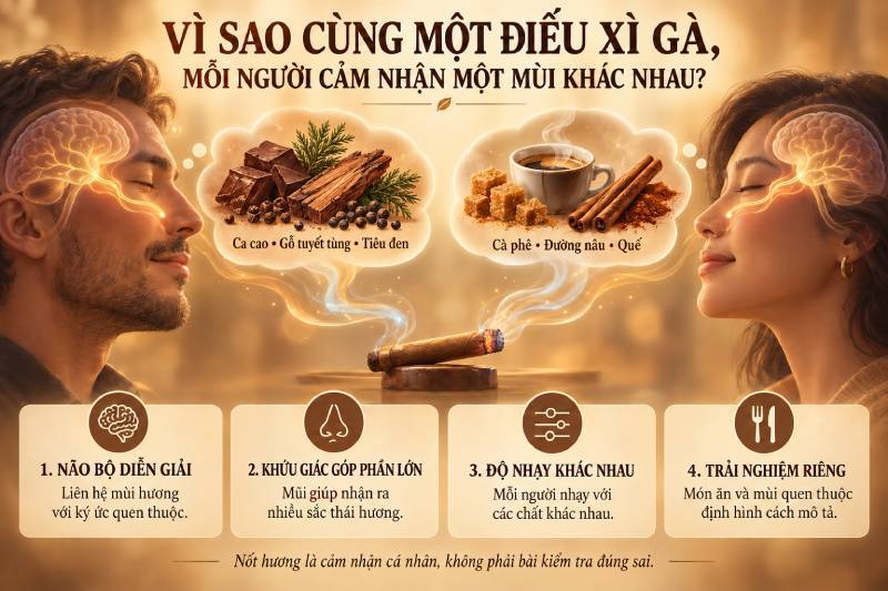 hương vị xì gà, xì gà nhập môn, xì gà cho người mới, cách hút xì gà